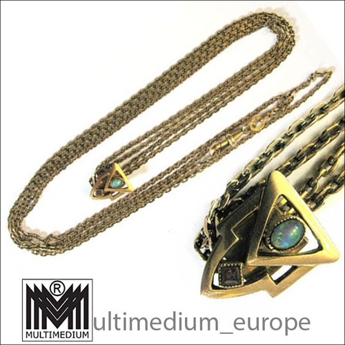 Jugendstil uhr ketten - uhr,