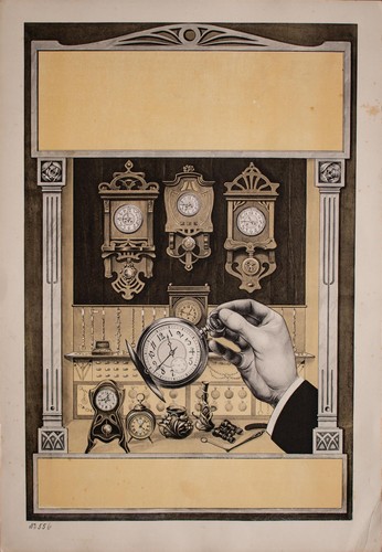 Jugendstil uhr taschenuhr - uhr,