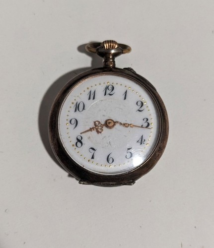 Taschenuhr 800 silber 1800 - 800,