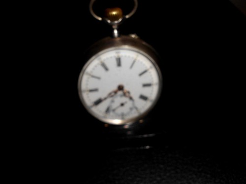 Silberne taschenuhr jugendstil - taschenuhr,