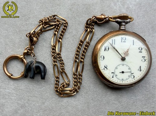 Antike silber 800 - antike, taschenuhr