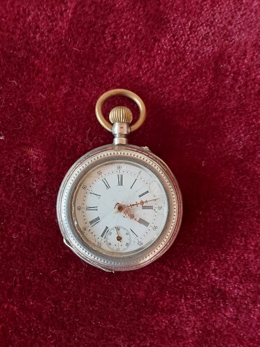 Antike jugendstil taschenuhr - jugendstil,