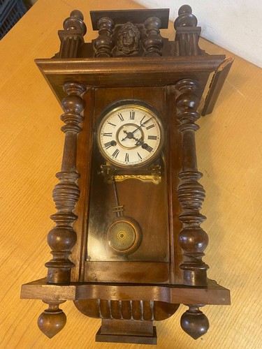 Wanduhr uhr regulator eiche - wanduhr,