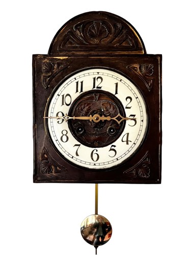 Jugendstil wanduhr mit - mit, pendel