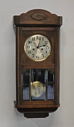 Wanduhr regulator jugendstil - wanduhr,