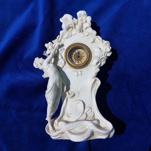 Jugendstil uhr volkstedt - uhr,