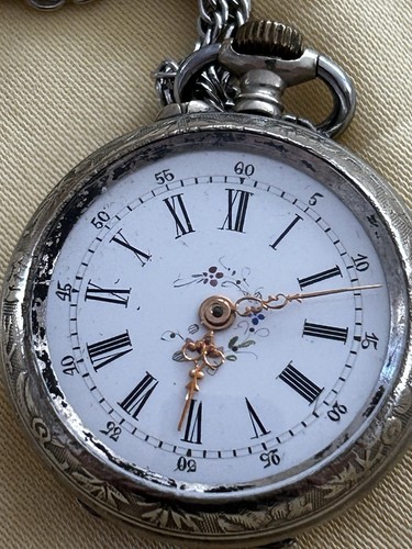 Antike damen taschenuhr - damen,