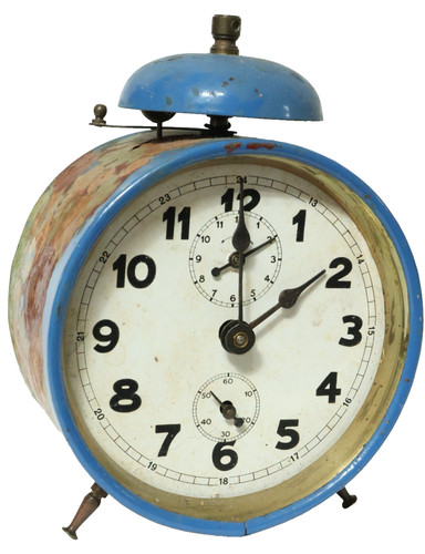 Alter mech wecker uhr - mech.,