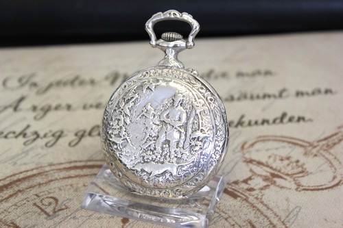 Jugendstil taschenuhr mit - jugendstil,