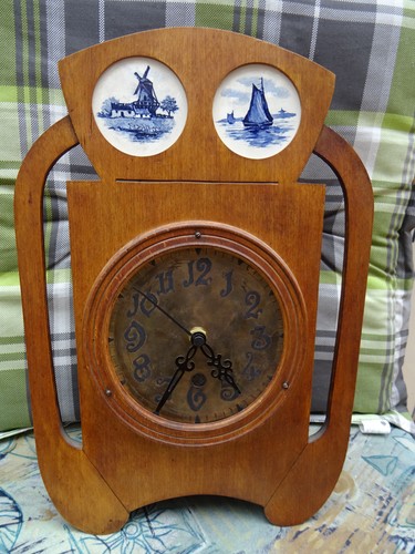 Delfts wanduhr küchenuhr - delfts, wanduhr-küchenuhr